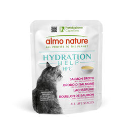Almo Nature HFC Hydration Help Caldo de Salmón sobre para gatos